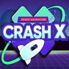 Crash X logo – Casino Games by Turbo Games at Roibets Casino