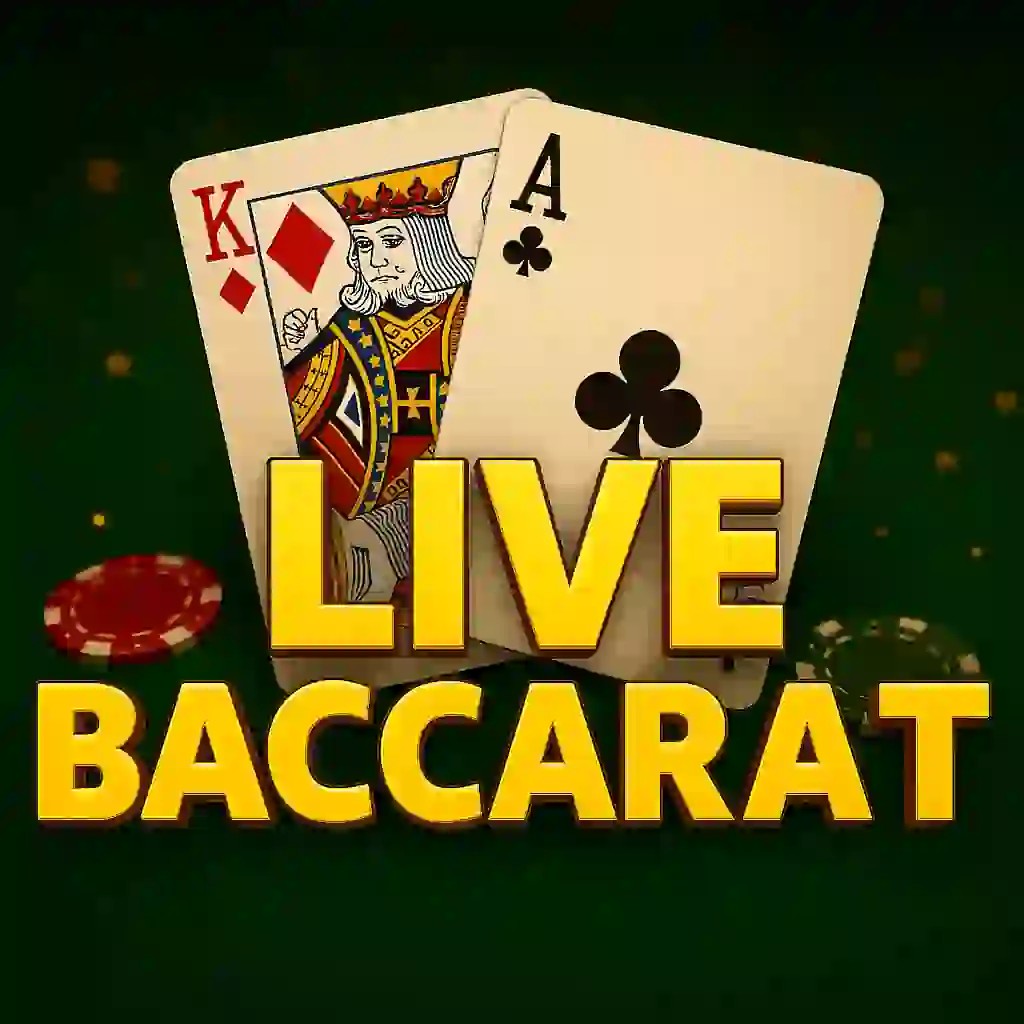 Live Casino logo of Live Baccarat from Evolution at Roibets Casino