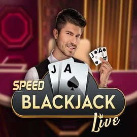 Speed Blackjack game by Pragmatic Play – logo hosted on Roibets Casino