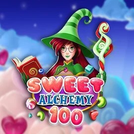 Official Slots logo: Sweet Alchemy 100 by Play'n GO at Roibets Casino