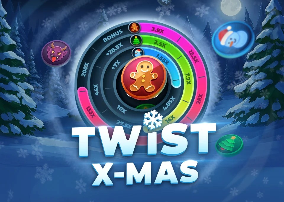 Twist X-mas casino game by InOut – featured logo at Roibets Casino